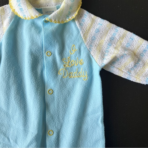 Vintage Lullaby Land Onesies Made in USA Two Pack Bundle Set - Picture 5 of 16